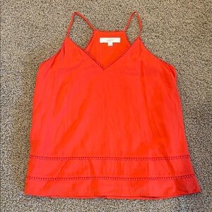 LOFT Women’s Racerback Lined Top in Orange